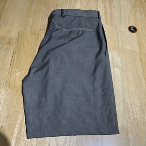 Ralph Lauren Men's Comfort‎ Flex Flat Front Gray Black Dress Pants Size 34x30